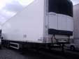 2004 Montrocon 13.6M Tri-axle rtrailer, ROR axles, discs, grit floor, small patch repair off side front, 2.6 int Height, 2.5 Int Width, Carrier Unit 7071 engine hours (2505 electric). VGC.