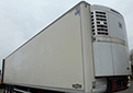 2008 Chereau semi trailer, BPW brakes, Thermo King diesel unit with 3-phase standby, barn doors.