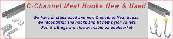 C-Channel Meat Hooks