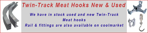 Twin-track Meat Hooks